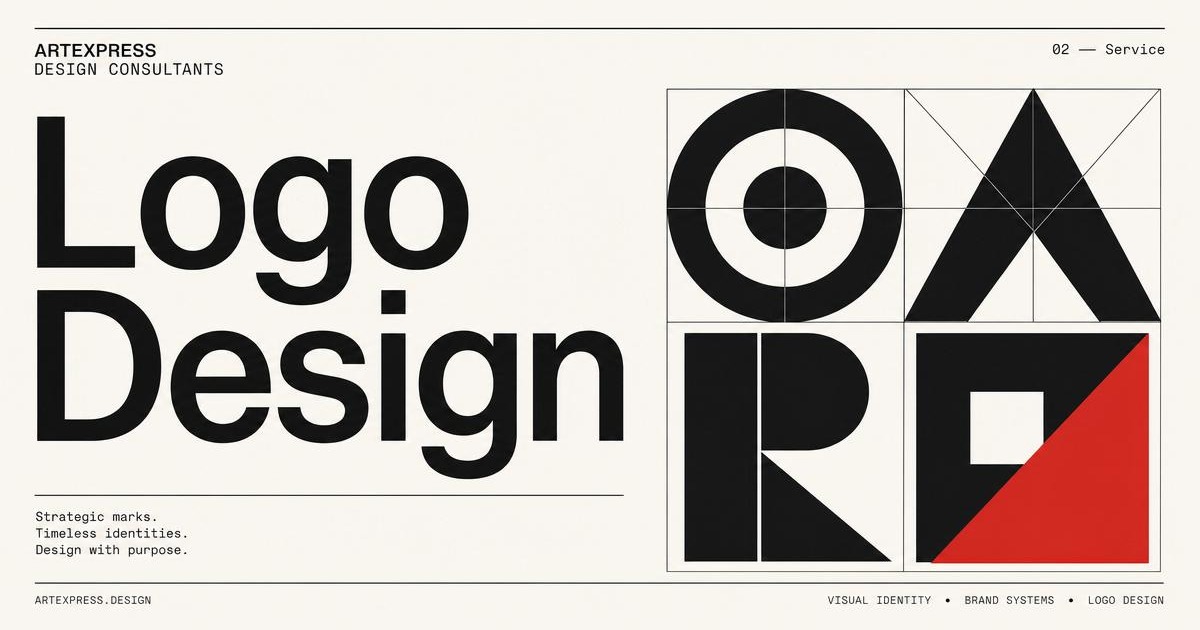 Logo Design Swiss-modernist Open Graph artwork by Artexpress Design Consultants
