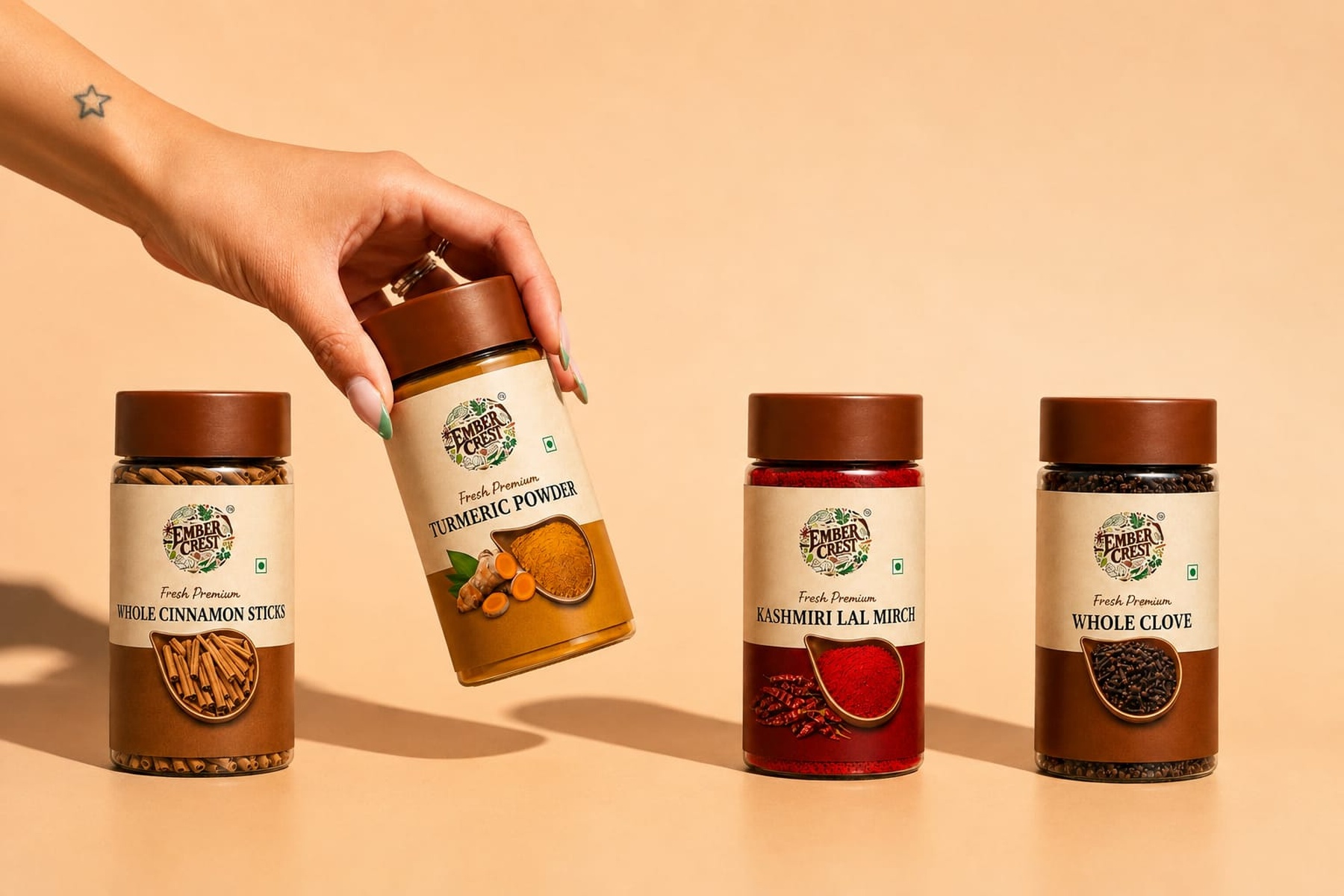 Ember Crest packaging design by Artexpress