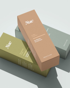 Nue Deodorant Packaging
